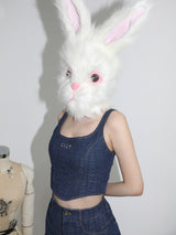 0 7 wave denim bustier (6601592701046)