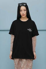 BUTTERFLY LOGO TEE [BLACK] (6552893259894)