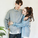 レイラホリデーチェックシャツ / Layla The reason for love Holiday Check Shirt S71 Glacier Gray (6550300164214)