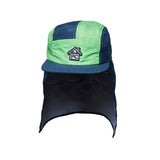 ホームロゴフラッグキャップ/HOME LOGO FLAGCAPS - APPLE GREEN / DARK GREEN