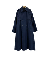 ダディフットバックケープトレンチコート / Daddy Fit Back Cape Trench Coat (3 color)
