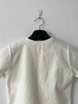 Flower daisy cropped t