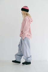 BSRBTステッチパーカー / BSR2223FWPO065 BSRBT STITCH HOODIE LIGHT PINK