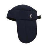 Heavy Padding Stud Logo Trooper Hat Navy