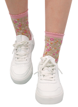 ニュートロフラワーソックス / [3 PAIRS 1 SET] NEWTRO FLOWER SOCKS