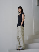 NYLON CARGO PANTS [ MOSS ]