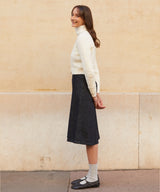 クロップニットカーディガン/RCH crop knit cardigan ivory