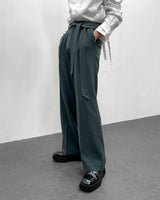 FLベルトサイドバンディングワイドスラックス/FL Belted Side Banding Wide Slacks (4 colors)