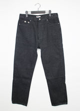 アンバランスラップデニムパンツ / Unbalance Wrap Denim Pants (3color)