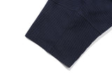 リーセントボタンニットポロ / RECENT BUTTON KNIT POLO_NAVY