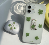 ラッキーサムココキャットフォーンケース / Lucky some coco cat phone case
