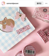 Heart pocket ♡ twin ring notebook