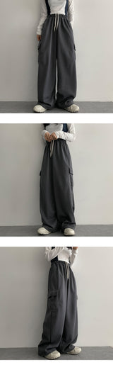 ヒップカーゴワイドバンディングパンツ / Hip Cargo Wide Banding Pants