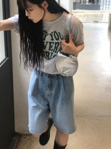 ロキシーハートクロップT