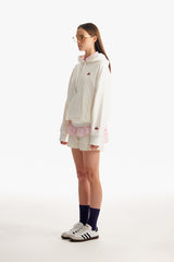 スモールチェリーサイドポケットフーディー／SMALL CHERRY SIDE POCKET HOODIE [IVORY]