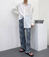 ブルーミングプリーツパンツ / [Unisex] Blooming pleats pants