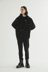 SM:]E ZIP UP HOODIE BLACK (6608594141302)