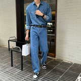 シグルーズフィットデニムパンツ/LMN Sig Loose Fit Denim Pants (4 colors)