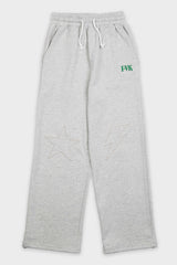 パッチスウェットパンツ/Patch sweatpants(light grey)