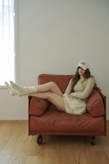 NOSTALGIA baseball cap_ivory