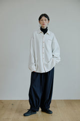 ユニセックスジョガーバルーンパンツ / unisex jogger balloon pants navy
