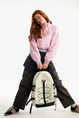 ポケットテクニカルストリングバックパック／POCKET TECHNICAL STRING BACKPACK [IVORY]