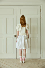 ROSETTE PUFF KNIT