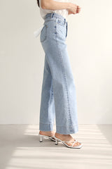 エミリージーンズ / EMILY JEANS / STRAIGHT DENIM PANTS