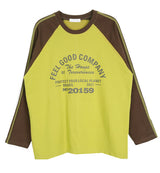 No.0102 track raglan T