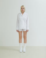 ロゴシャツ / Ontheshell Logo Shirt - Pure White