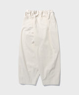 デュラブルロングバルーンパンツ/Durable Long Balloon Pants (Cream)
