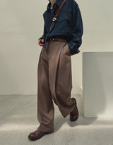 f/w デプスワイドスラックス (4 color)