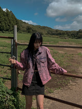 (UNISEX) キッシュドウォッシングデニムジャケット