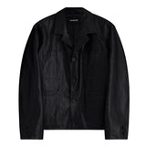 オープンカラーミリタリージャケット / Open Collar Military Jacket