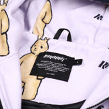 ロイヤルフリースフードジャケット / BSR2223FWJK102 ROYAL FLEECE HOODED JACKET BIG BEAR RABBIT PURPLE