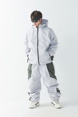 FRS3Lフーデッドジャケット/BSR2223FWJK072 FRS 3L HOODED JACKET SNOW GRAY