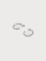 no.25シルバーピアスミディアム / no.25 earring silver medium