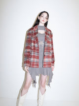 x Kyla Corste Wool Jacket (RED)