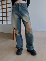 ビンテージユーズドウォッシュ加工デニム/no.501 Vintage Used Washed Denim