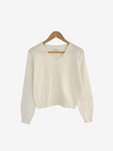 Soft Cashmere V-neck Knit (3 colors)