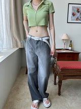 メルトンデニム / no.3423 Melton Gray Denim