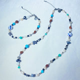 multi beads necklace 03