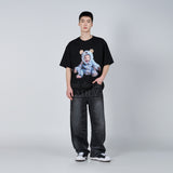 ベイビーフェイスモンスターベイビー半袖Tシャツ ブラック
