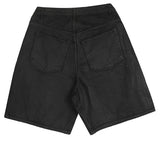 No.0277 ブラックコーティドワイドショーツ
