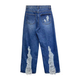 バックアンダーダメージデニム / Back under damage denim (1 color)