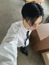 No.0072 satin basic auto necktie (9color)