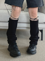 ストリング ニット レッグ ウォーマー / String Knit Leg Warmer (2color)