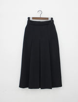 グリースプリーツスカート / Gleise pleated skirt (3color)