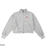  ROSE VELOUR  TRACK JACKET