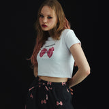 キュービックリボンクロップTシャツ